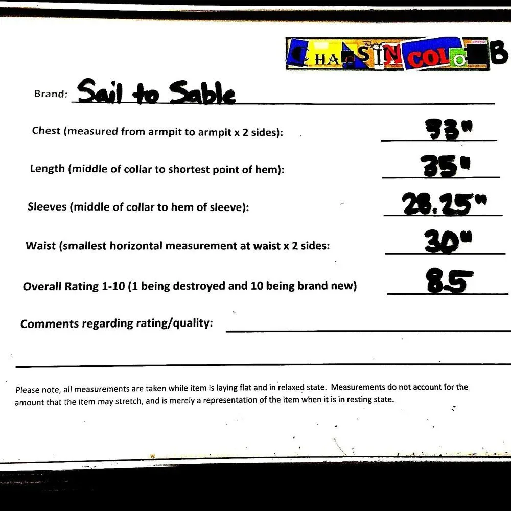 Sail to Sable colors system