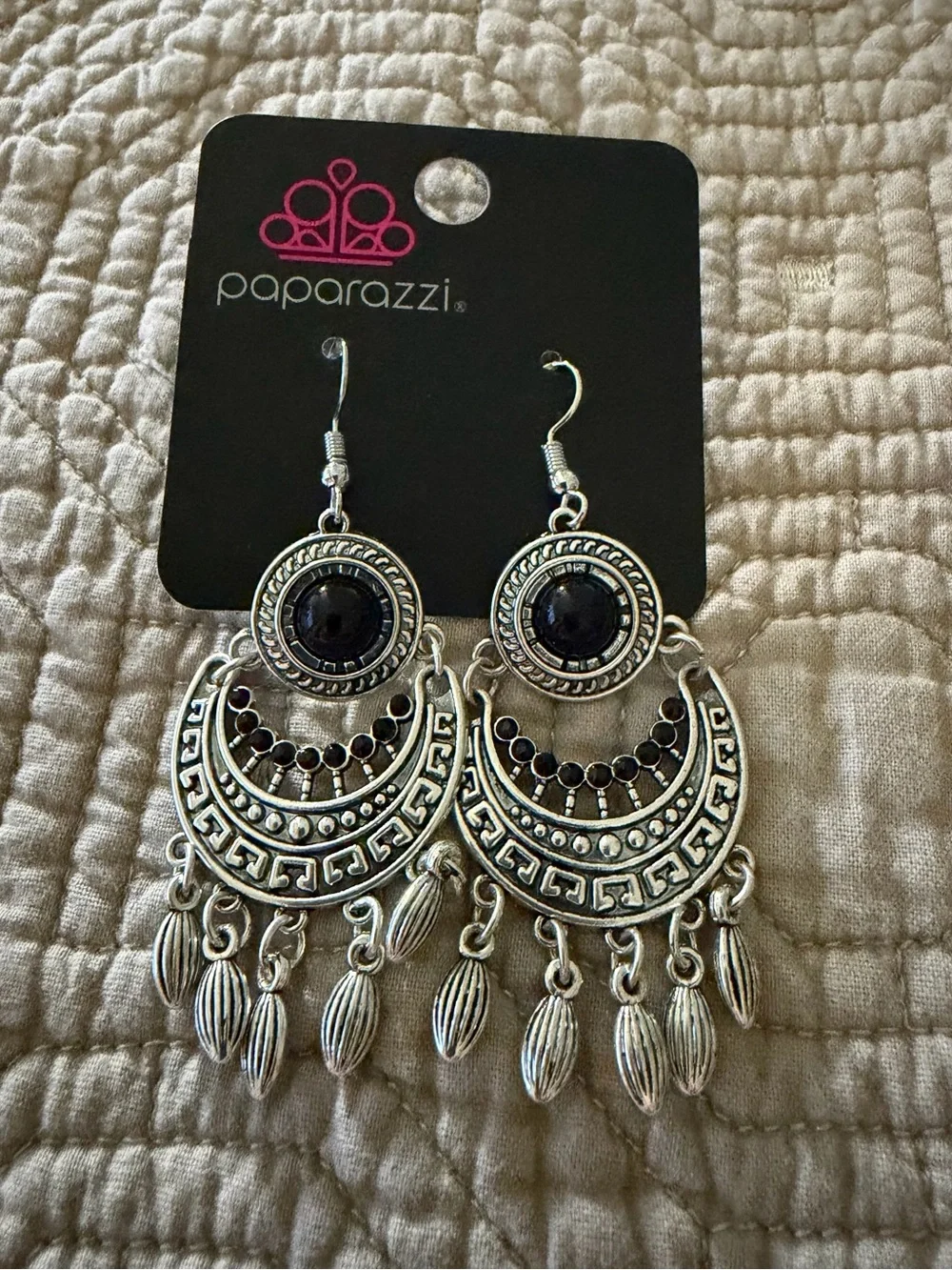 paparazzi earrings worn