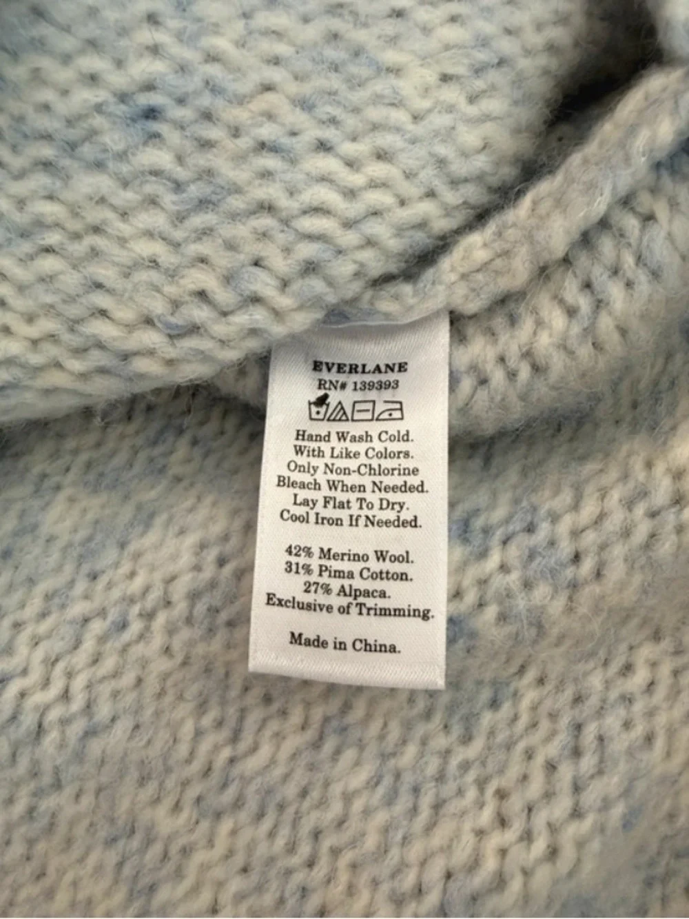 Everlane turtleneck oversized