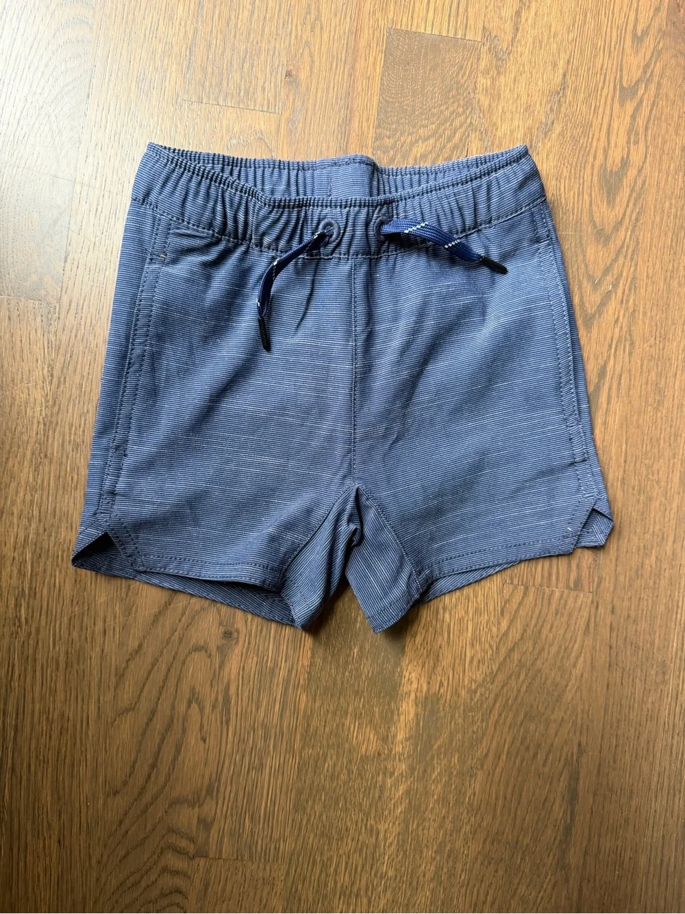 Hanna Anderson Classic Navy boys Elastic Waist Shorts