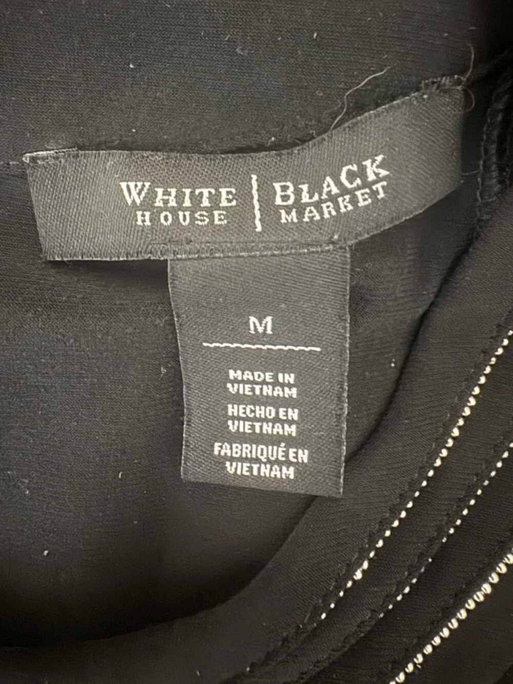 White House Black Market size halter