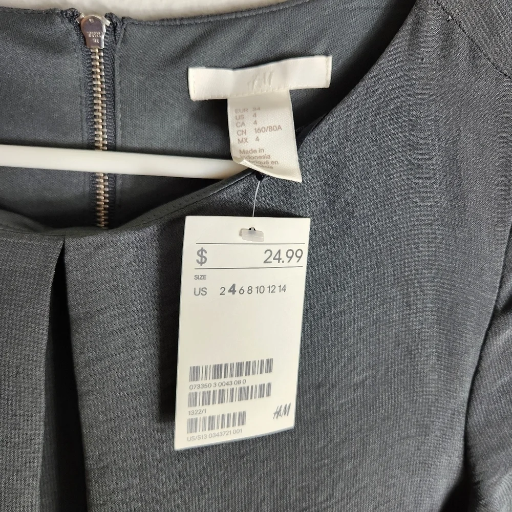 H&M womens gray