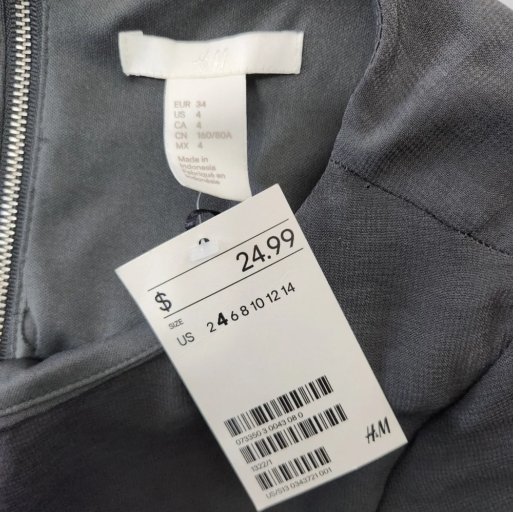 H&M womens gray