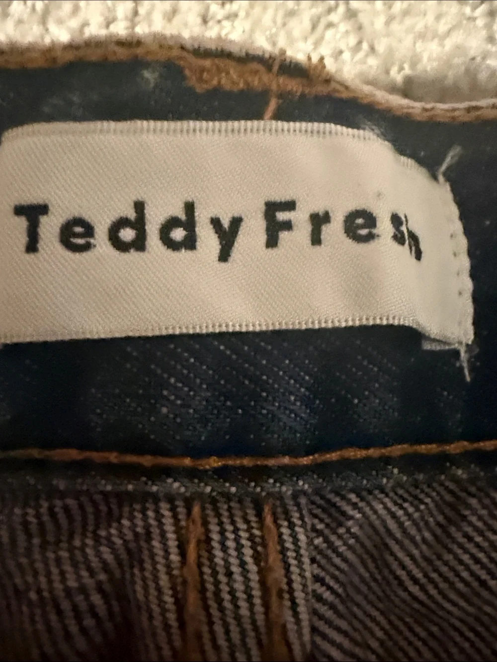 Teddy Fresh relaxed boyfriend