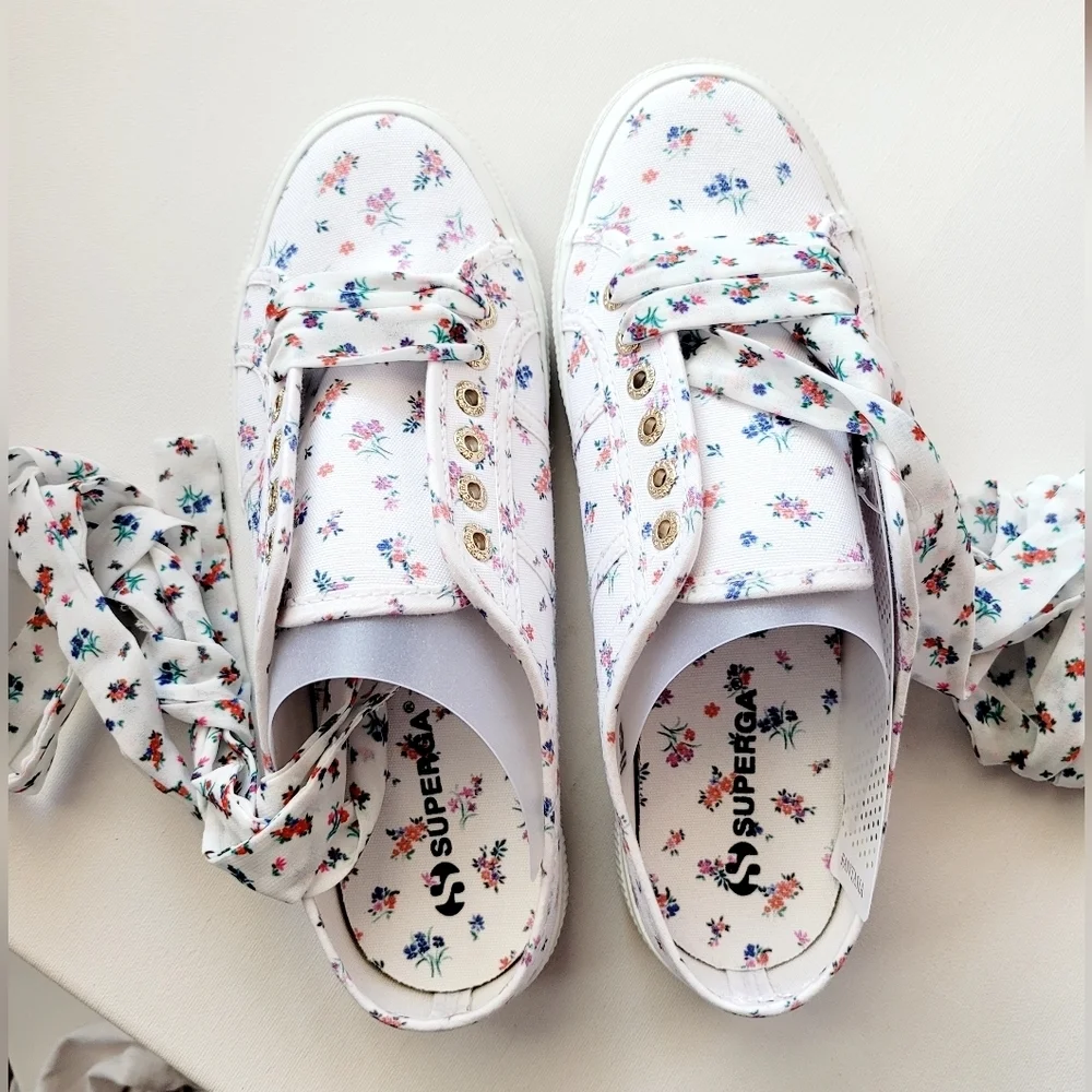 Superga 2402 flower