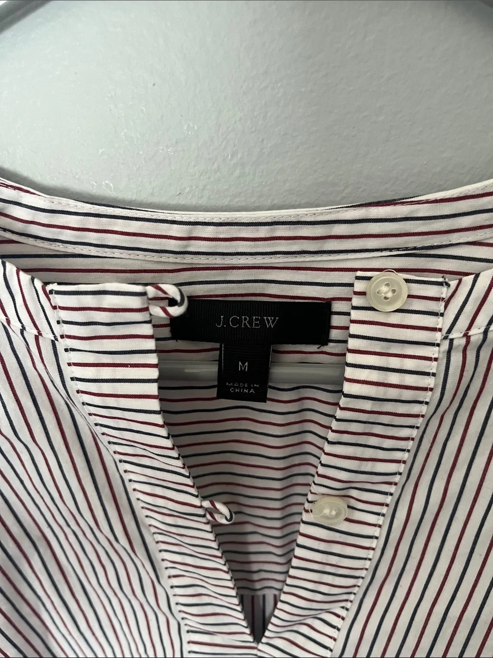 J. Crew vertical pink
