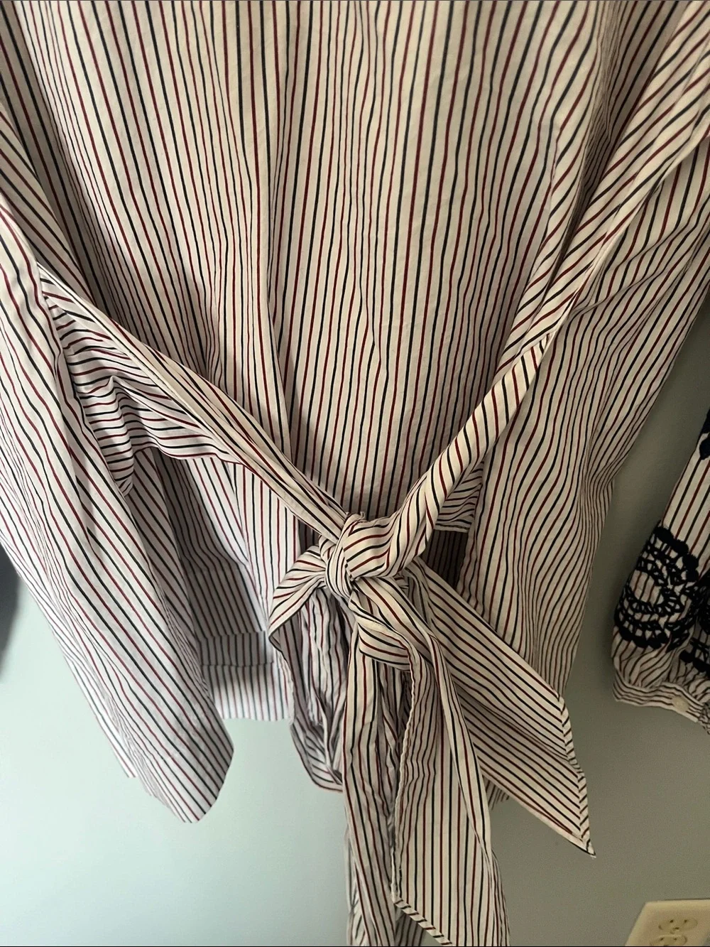 J. Crew vertical pink