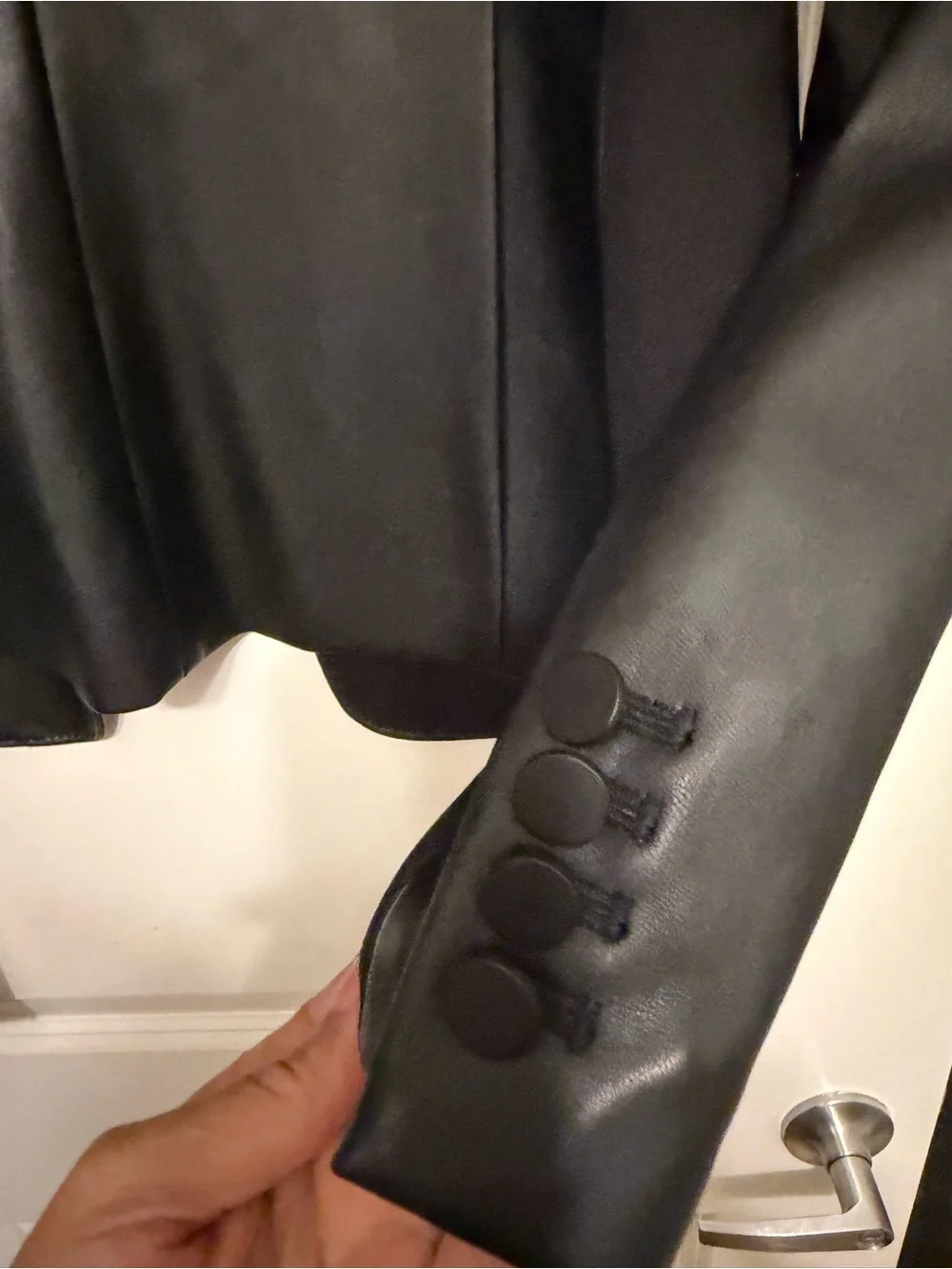 Calvin Klein sleek faux