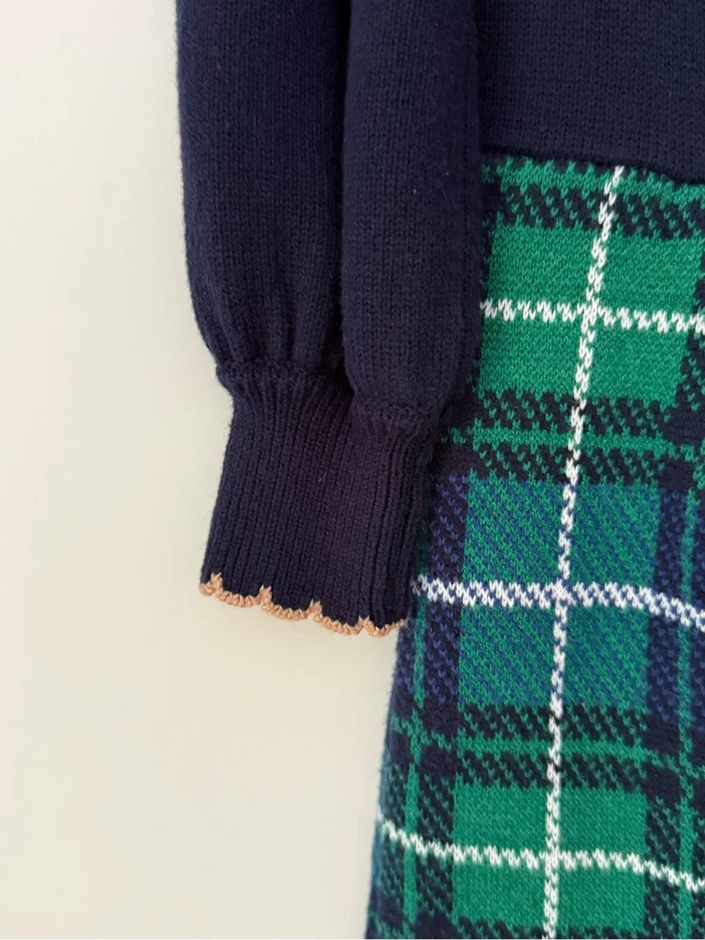 Janie and Jack navy knit