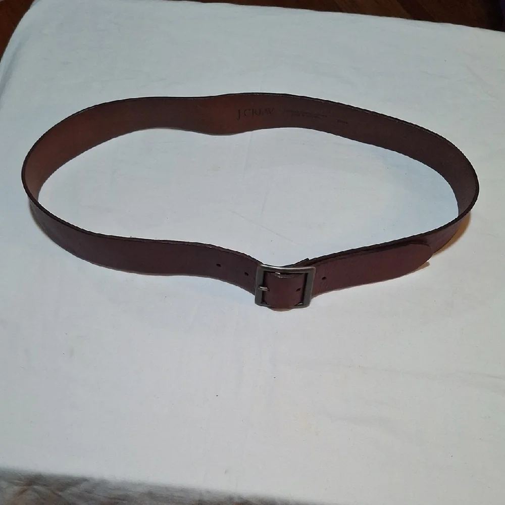 J. Crew Men's Brown Leather Belt Bag Size M