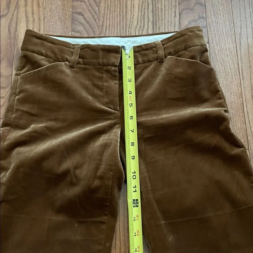 Theory brown velvet