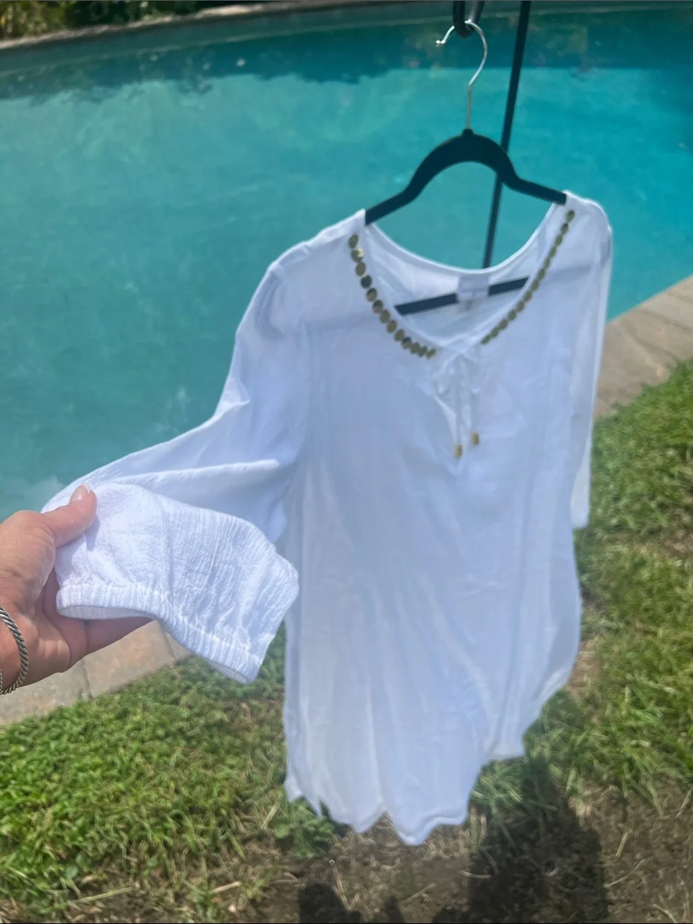 Jaclyn Smith breathable white
