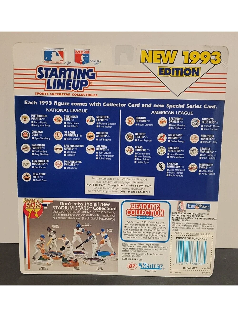 Kenner item being