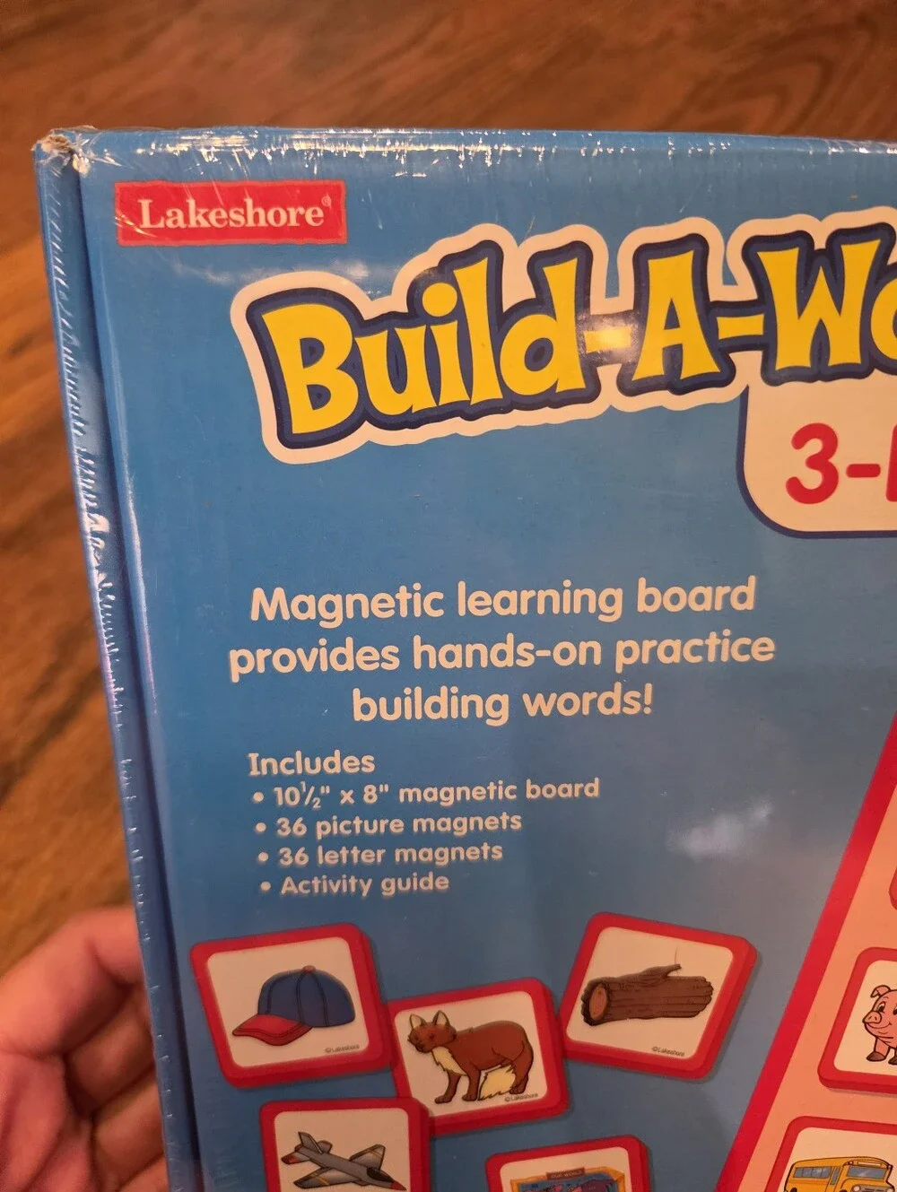 Build-A-Word! Magnet Board 3 Letter Words Lakeshore Learning NEW