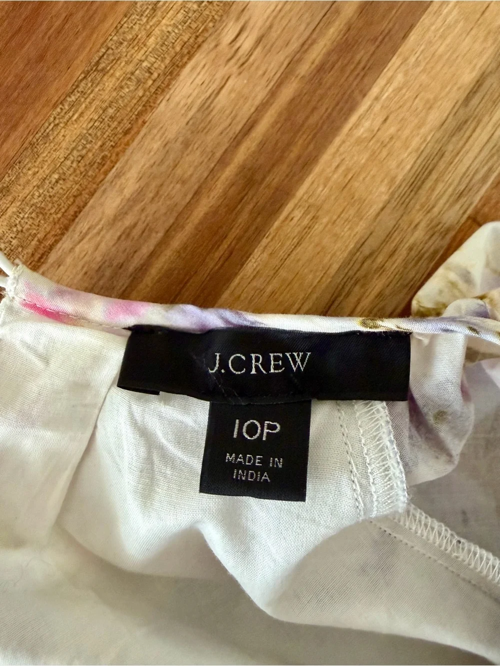 J.Crew x Flora Obscura Kaleidoscope Floral Cutout Midi Dress 10P