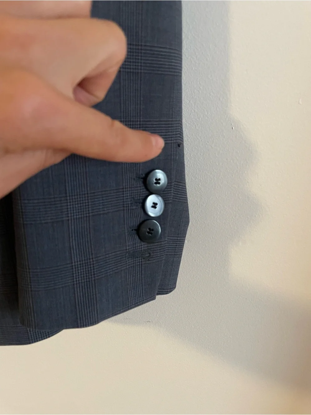 Reiss tailored double
