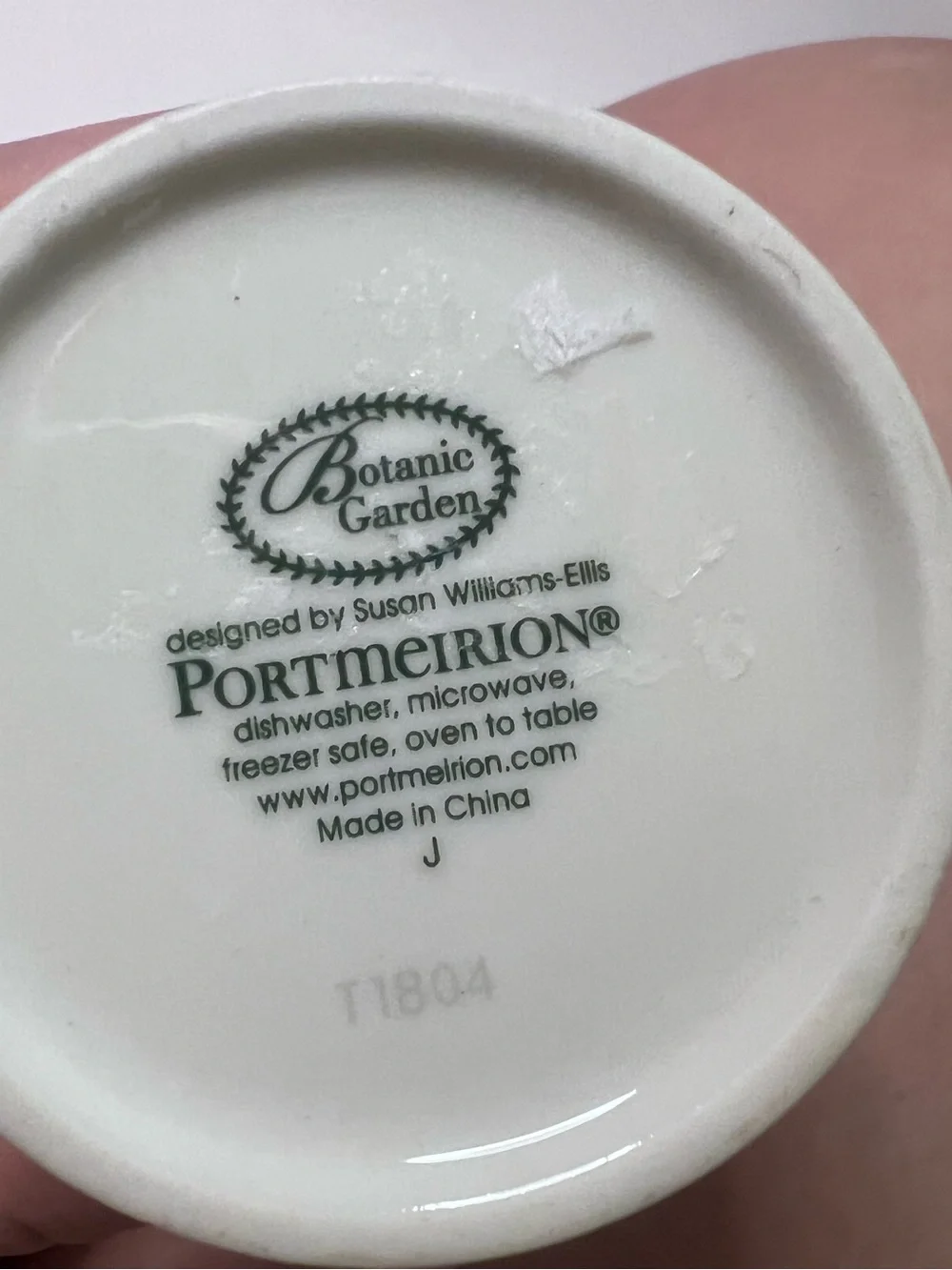 Portmeirion kitchen set jar