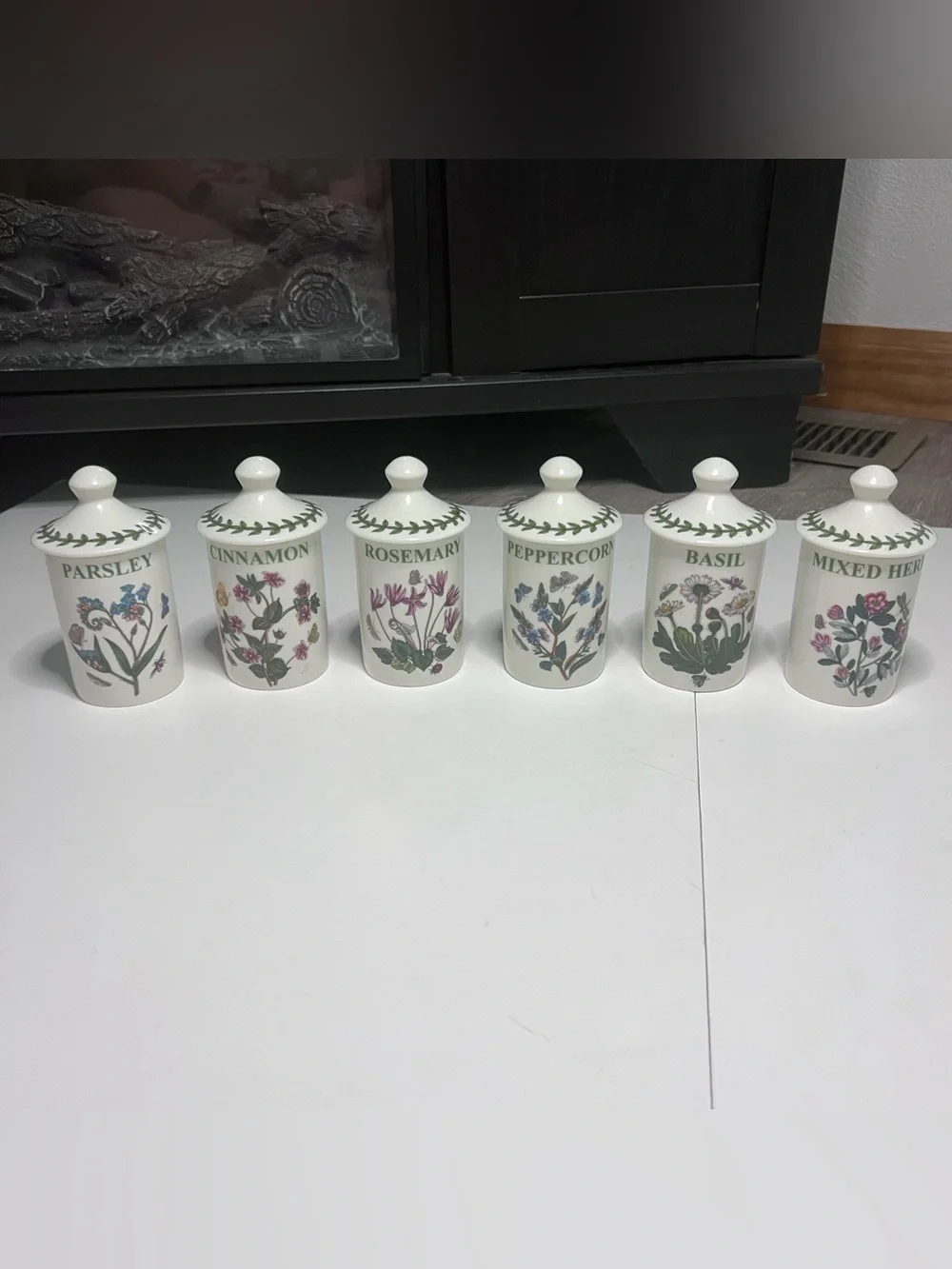 Portmeirion lettering porcelain