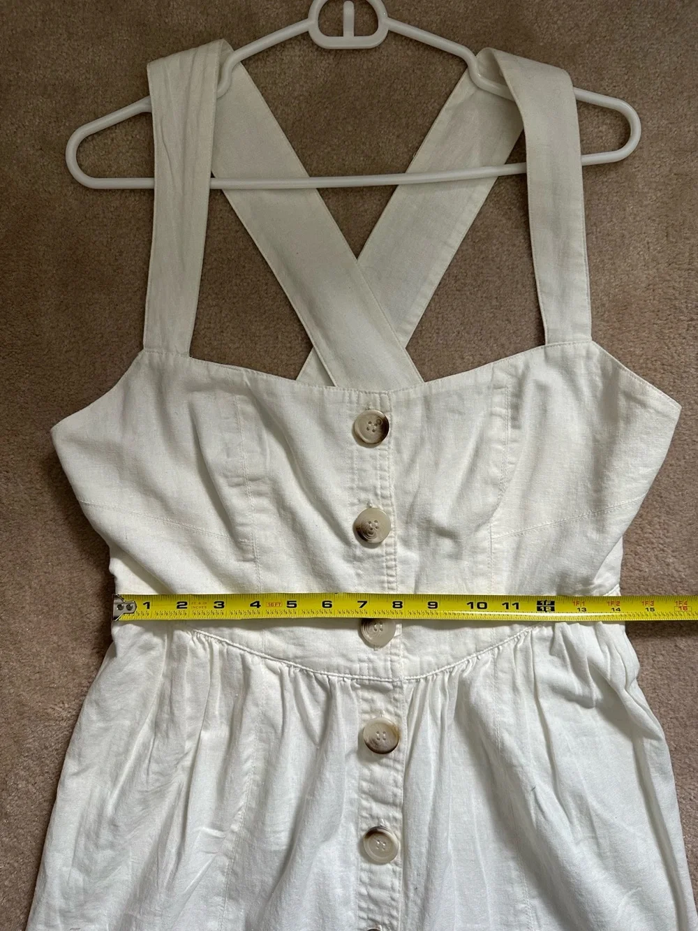 Free People lightweight white