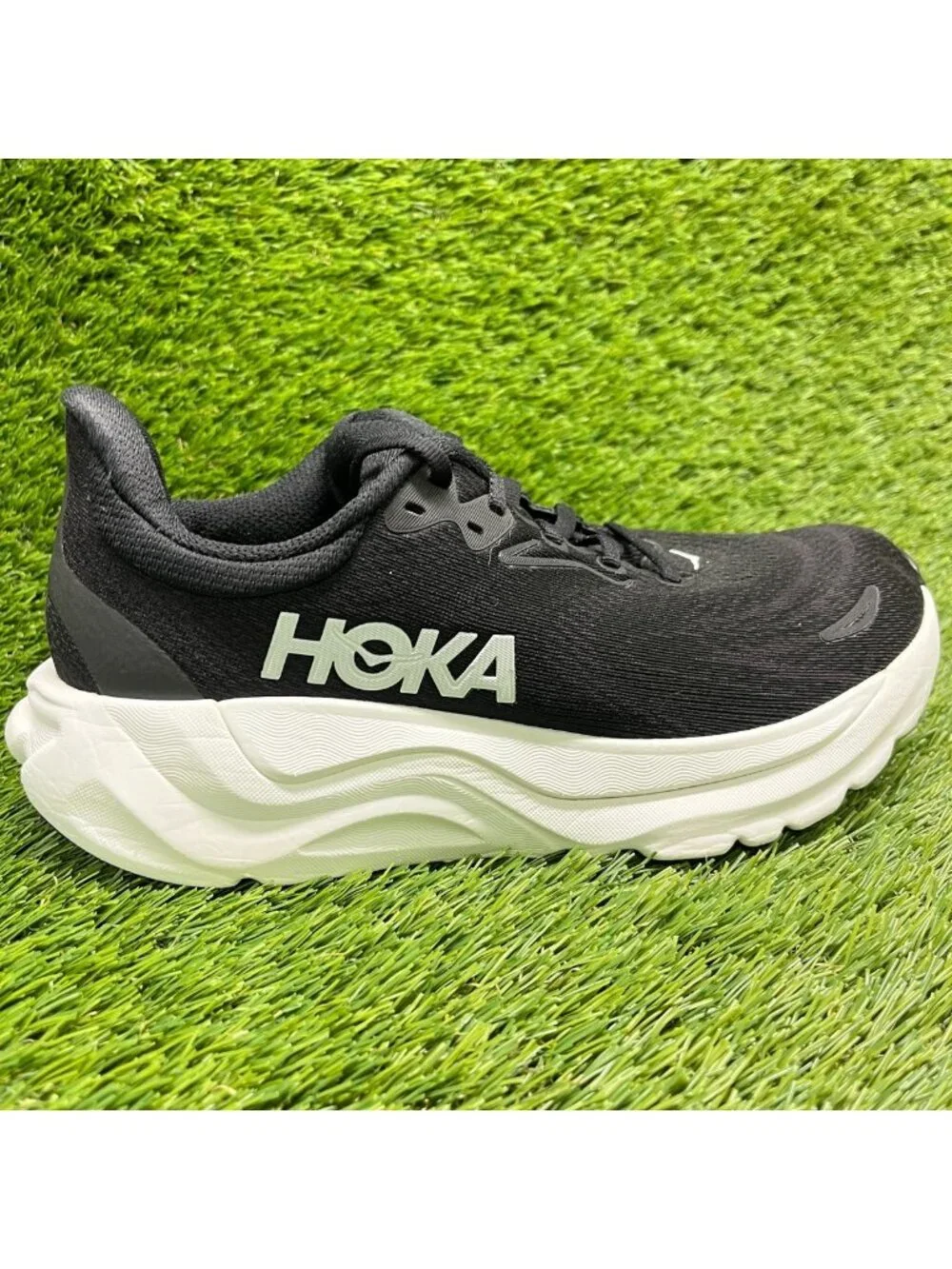 Hoka One One Arahi 8 Womens Size 7.5D Black Athletic Running Shoes Sneakers