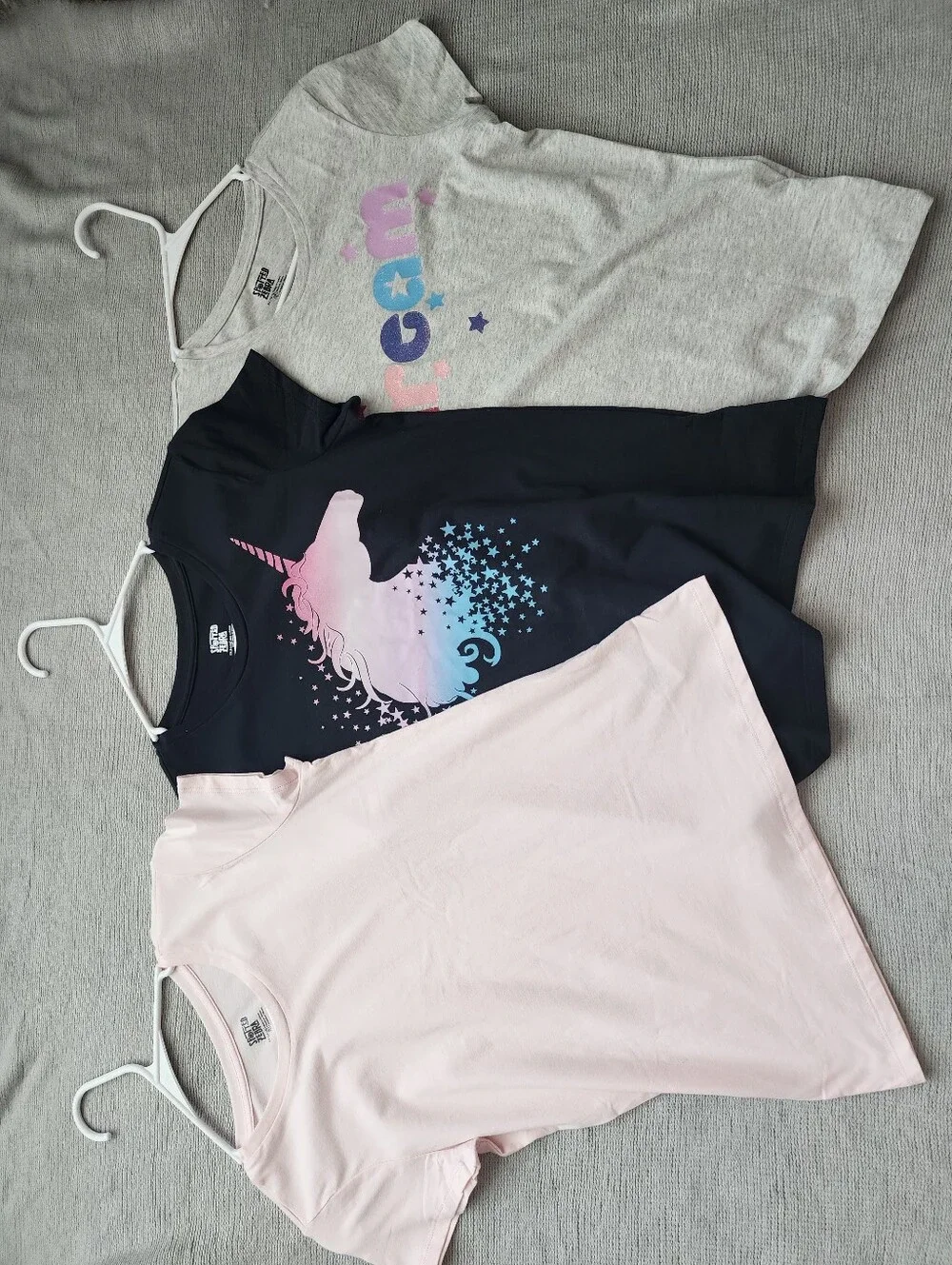 NWOT Spotted Zebra Girls T-Shirt Bundle Pack of 3 Size XXL 14-16 Cotton