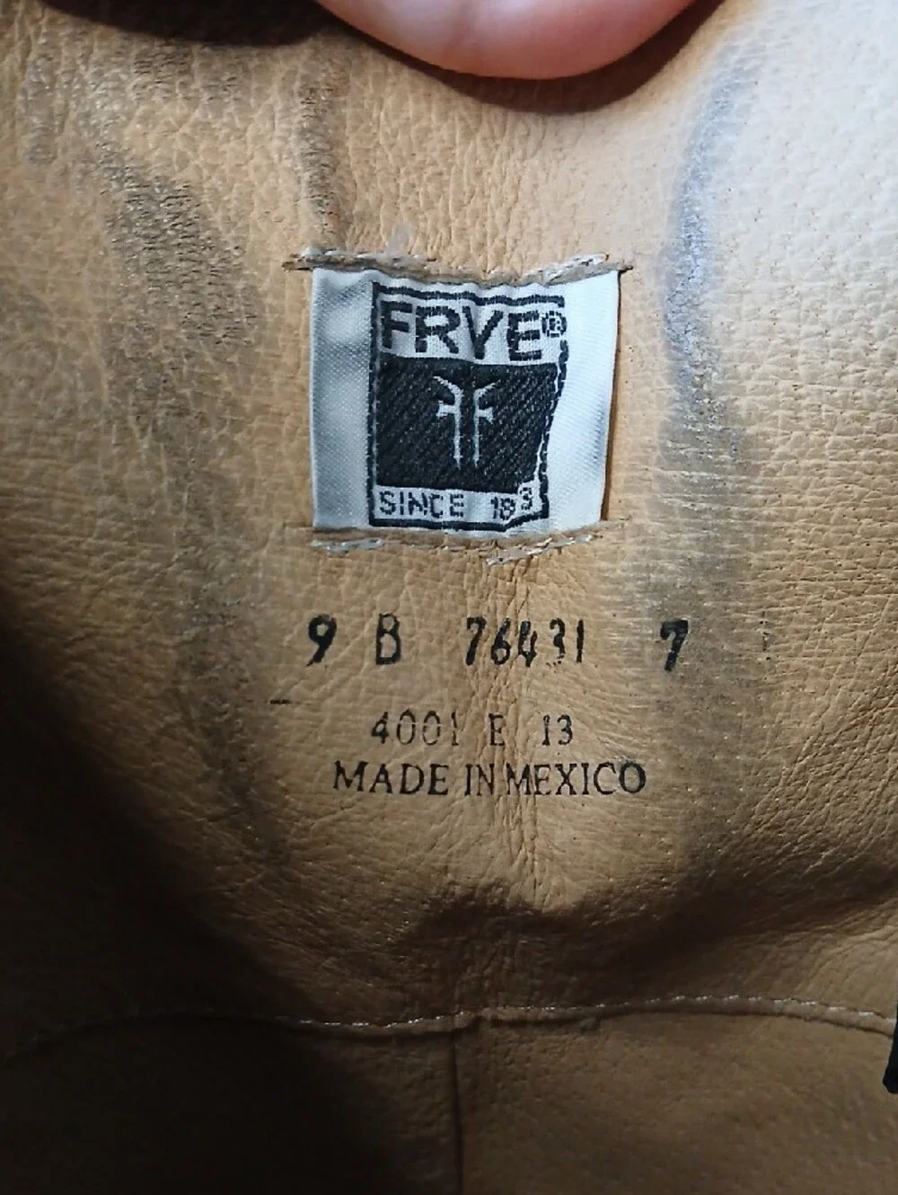 Frye Tall Cognac Leather Over-the-Knee Boots