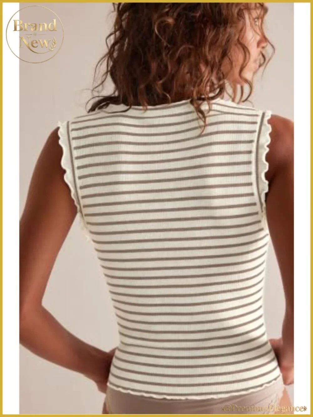 N/A sleeveless ribbed