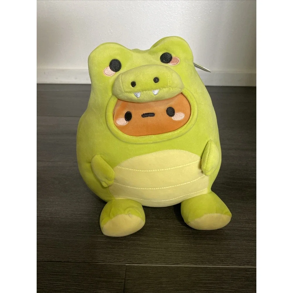G4 Smoko Croc Tayto Midi Mochi Plush Stuffed Toy Green Potato Crocodile New