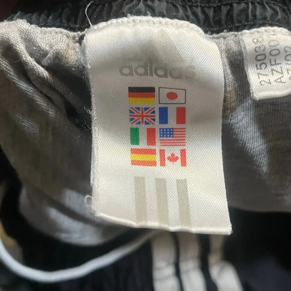 adidas men’s black drawstring