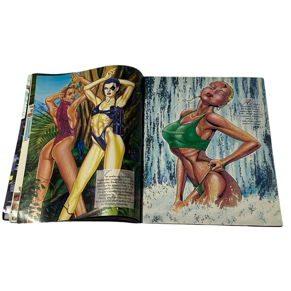 MARVEL SWIMSUIT SPECIAL Magazine (1992) Marc Silvestri Jim Lee WAKANDA