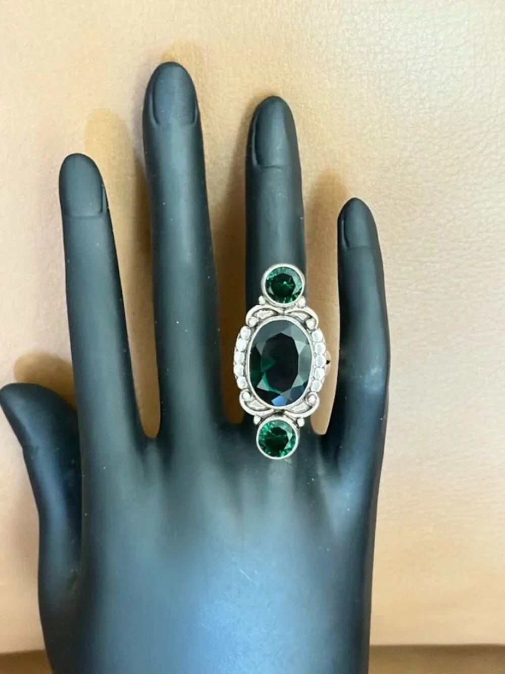Artisan simulated emerald