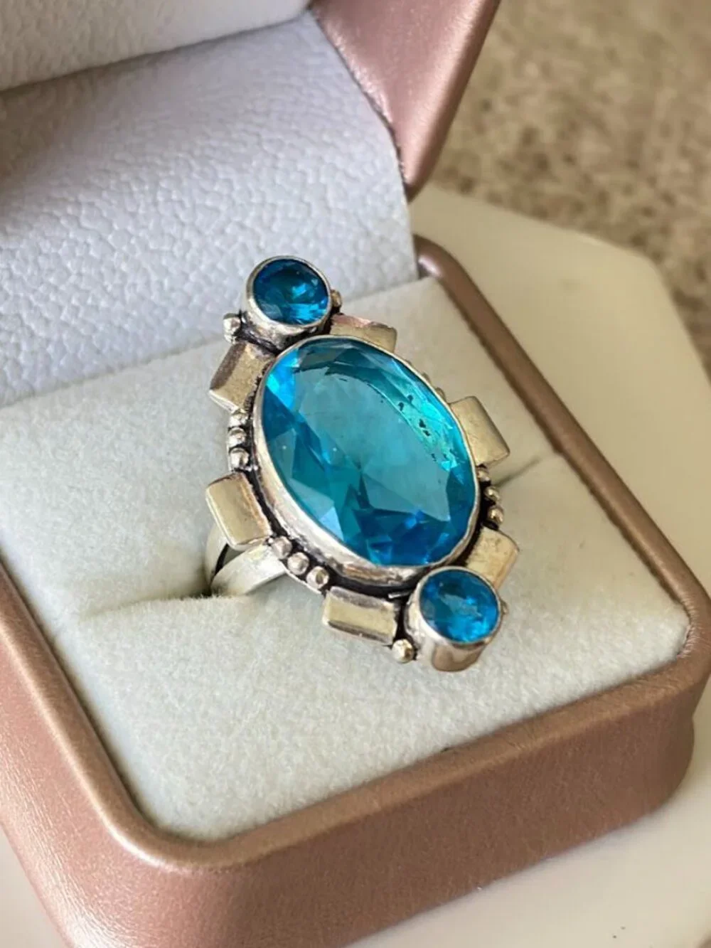 Artisan simulated blue
