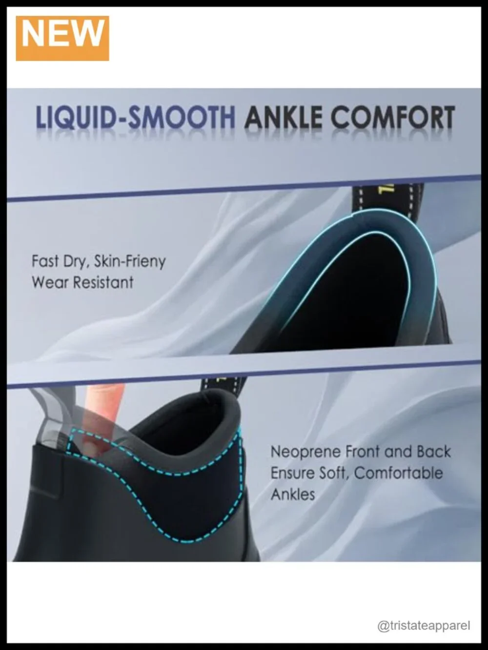 N/A waterproof ankle