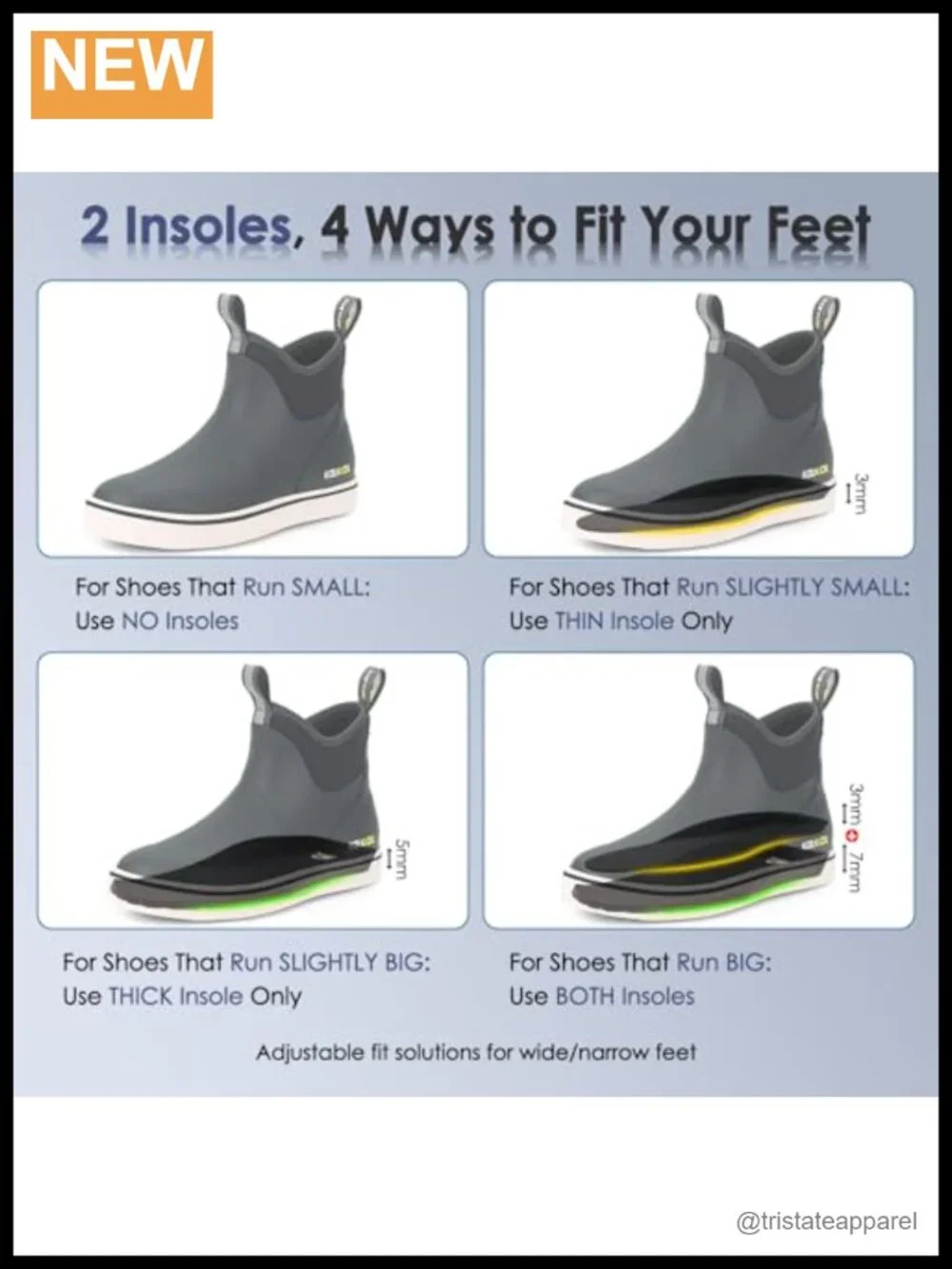 N/A waterproof ankle