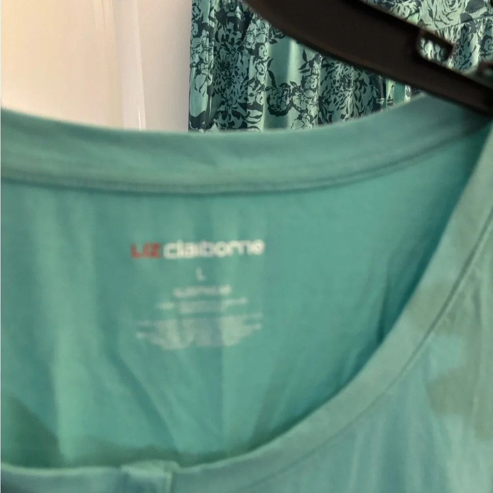 Liz Claiborne soft teal