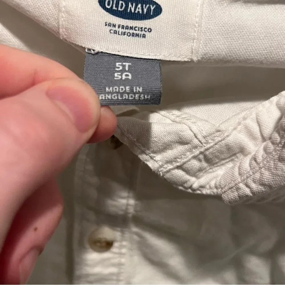 Old Navy basic white