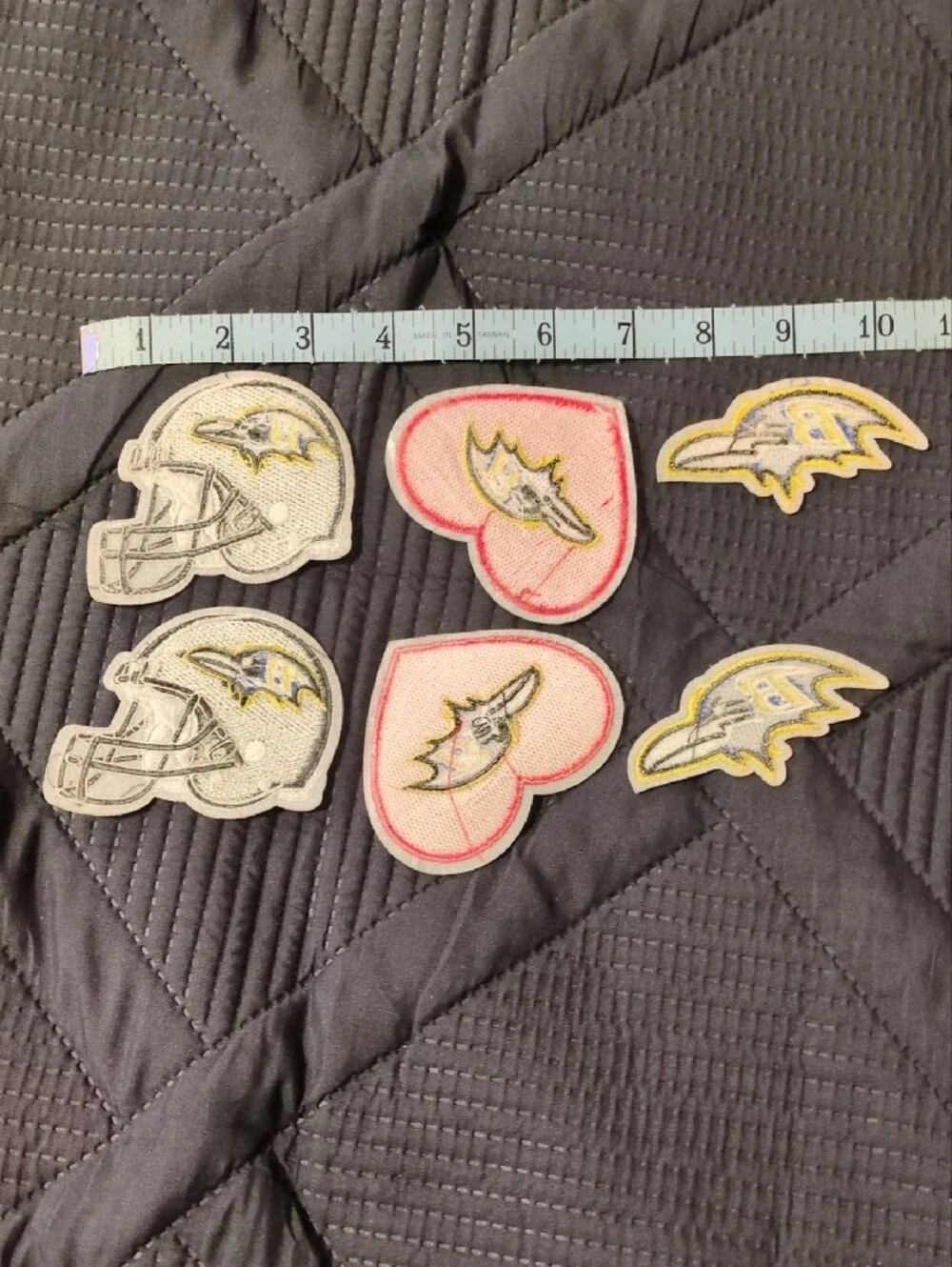 Source Unknown set embroidered