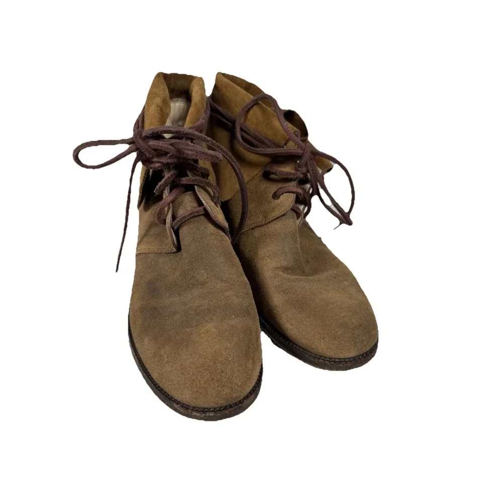 Kors By Michael Kors Suede‎ Chukka Boots Womens 8 Brown Vintage Inspired Coastal