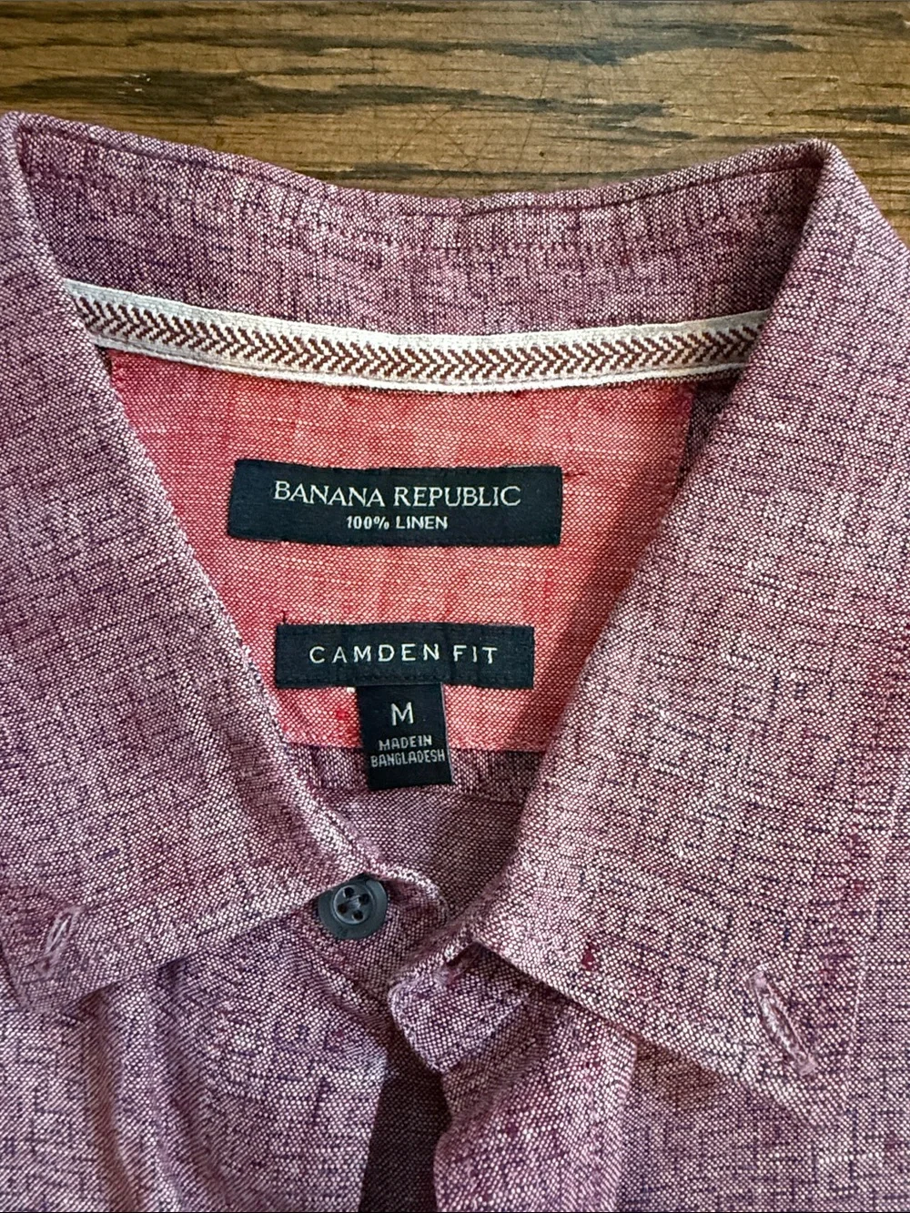 Banana Republic camden fit