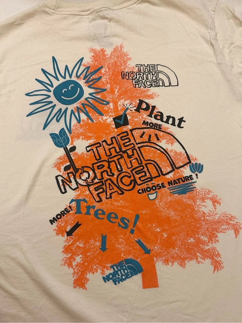 The North Face photos stain