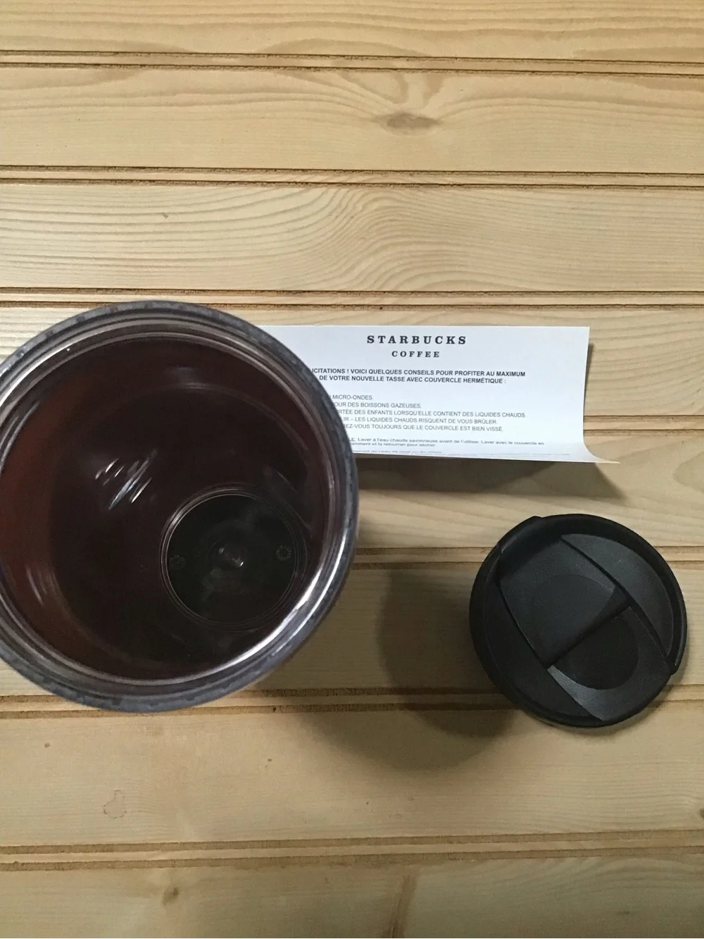 Starbucks sleek travel