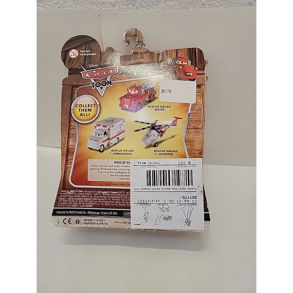Mattel disney pixar