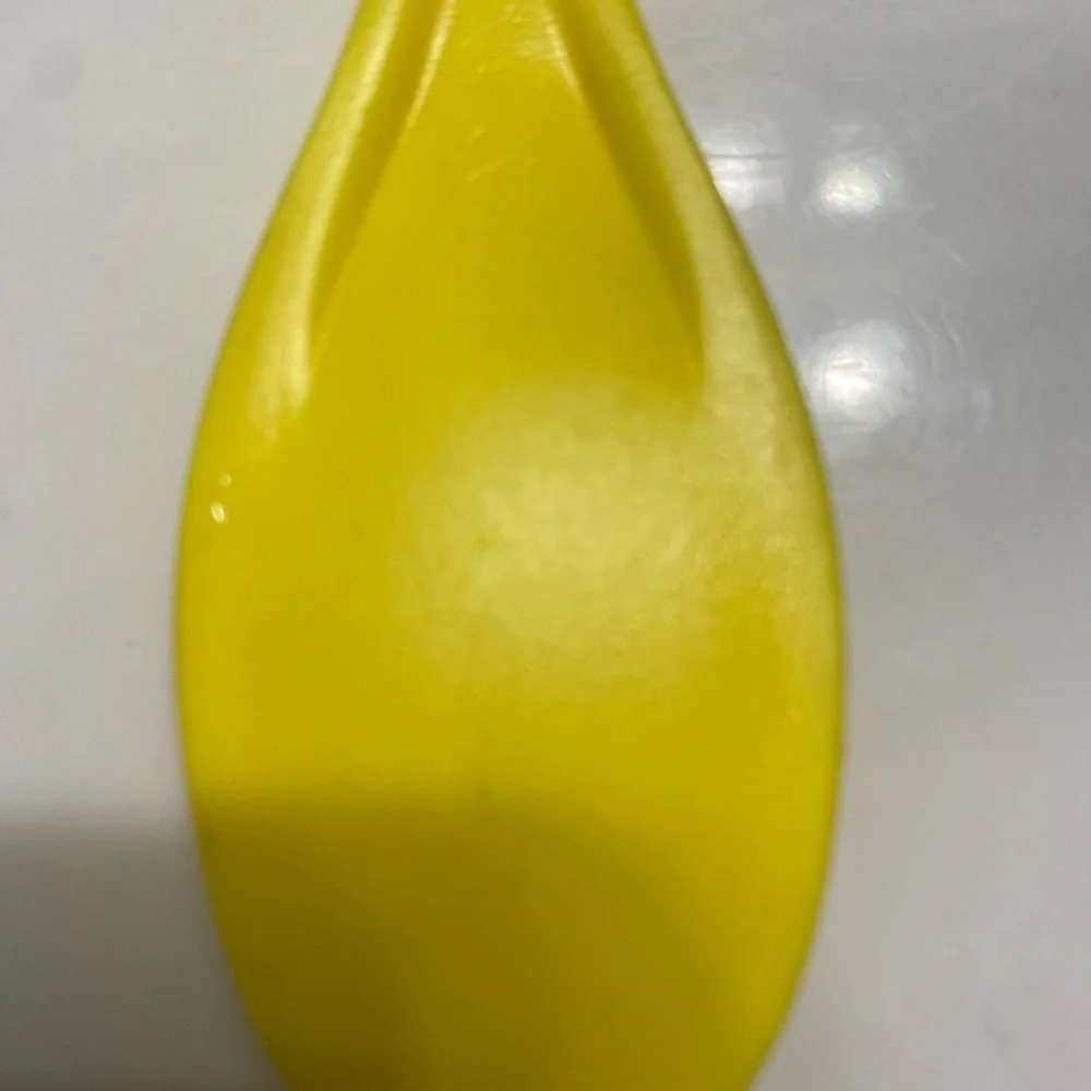 Vintage Disney Mickey Mouse Christmas Yellow Souvenir 9” Collectible Spoon