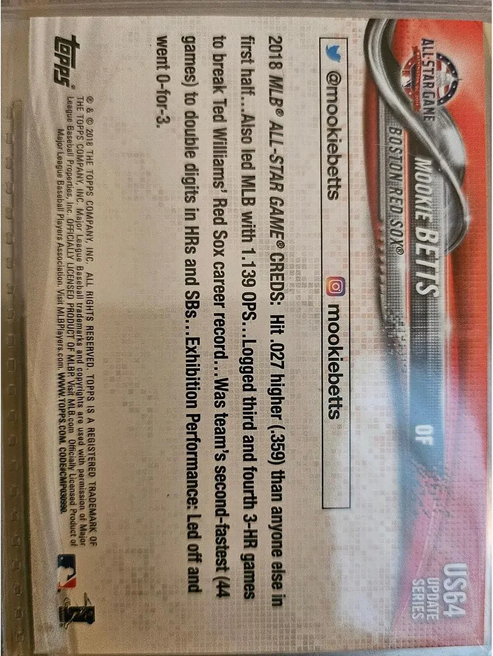 Topps 2018 update