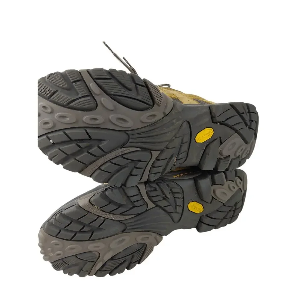 Merrell MOAB 2 MID Hiking Boots Earth Terre Khaki Men’s Size 11 Waterproof