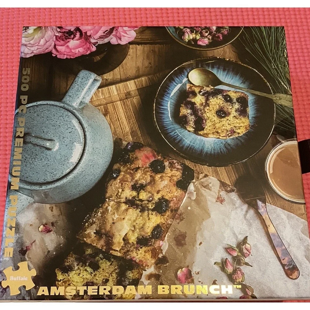 Buffalo Premium 500 Pc Puzzle Amsterdam Brunch‎ Brand New Sealed In Box