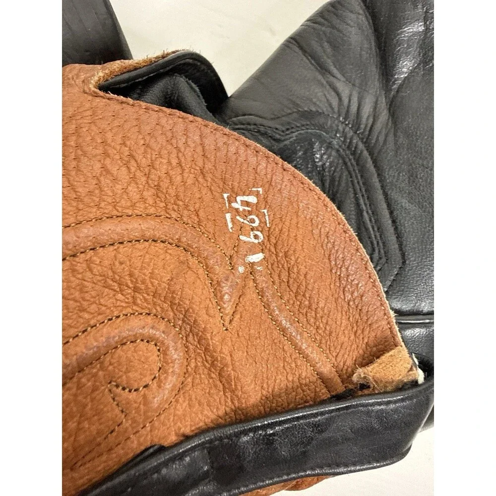 Vintage Made in Mexico Cowboy Boots authentic heel