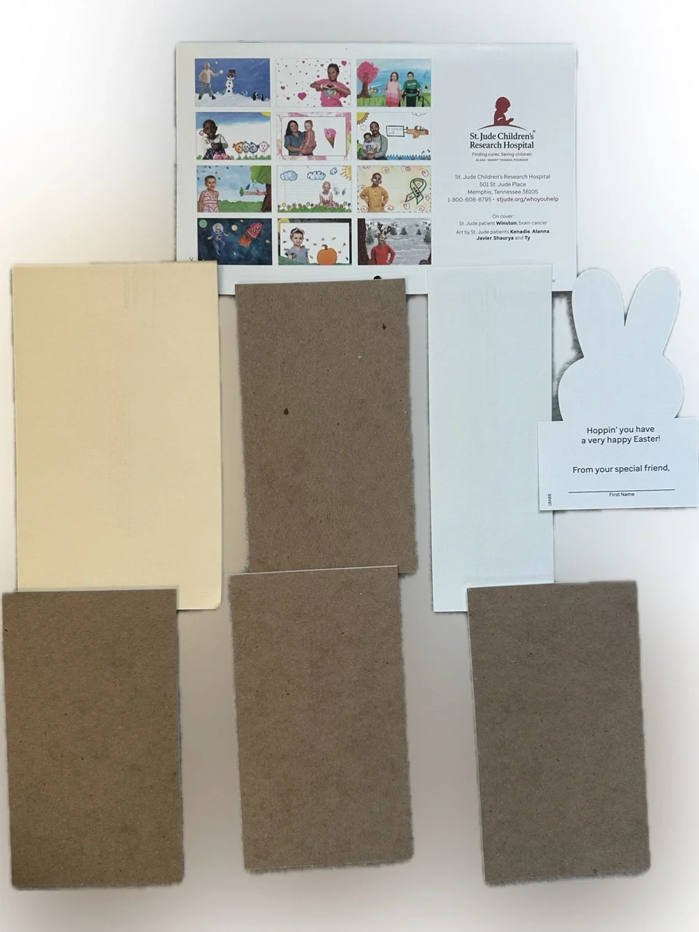 ST JUDES COLLECTIBLE CALENDAR TO DO’s EASTER NOTEPAD TABLET PADS OF PAPER TO DOs