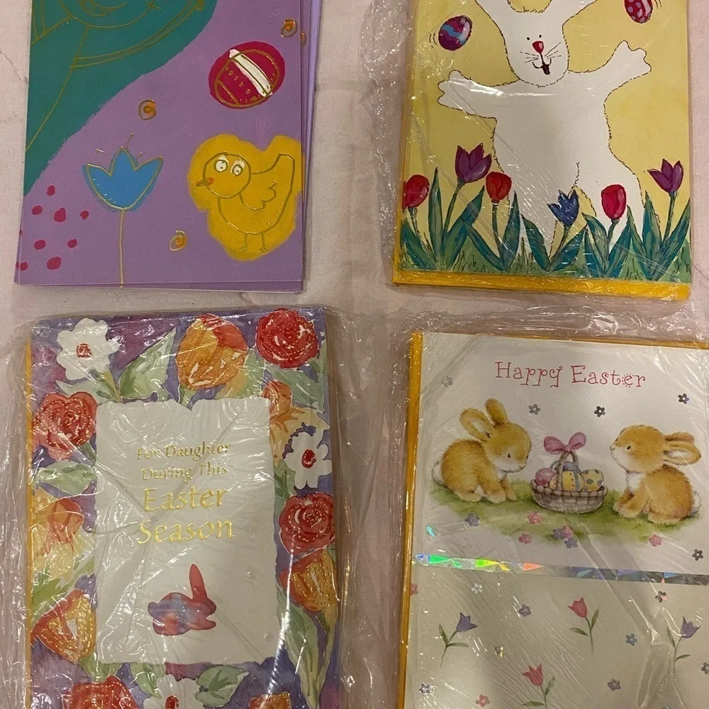 Easter Parade Easter Cards (DN) Lot of 4