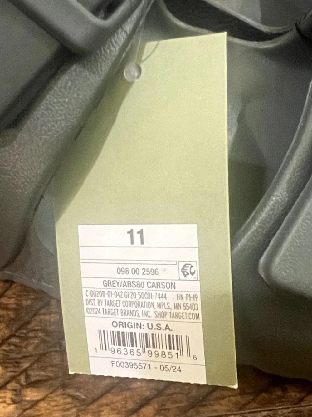 Goodfellow & Co molded slide
